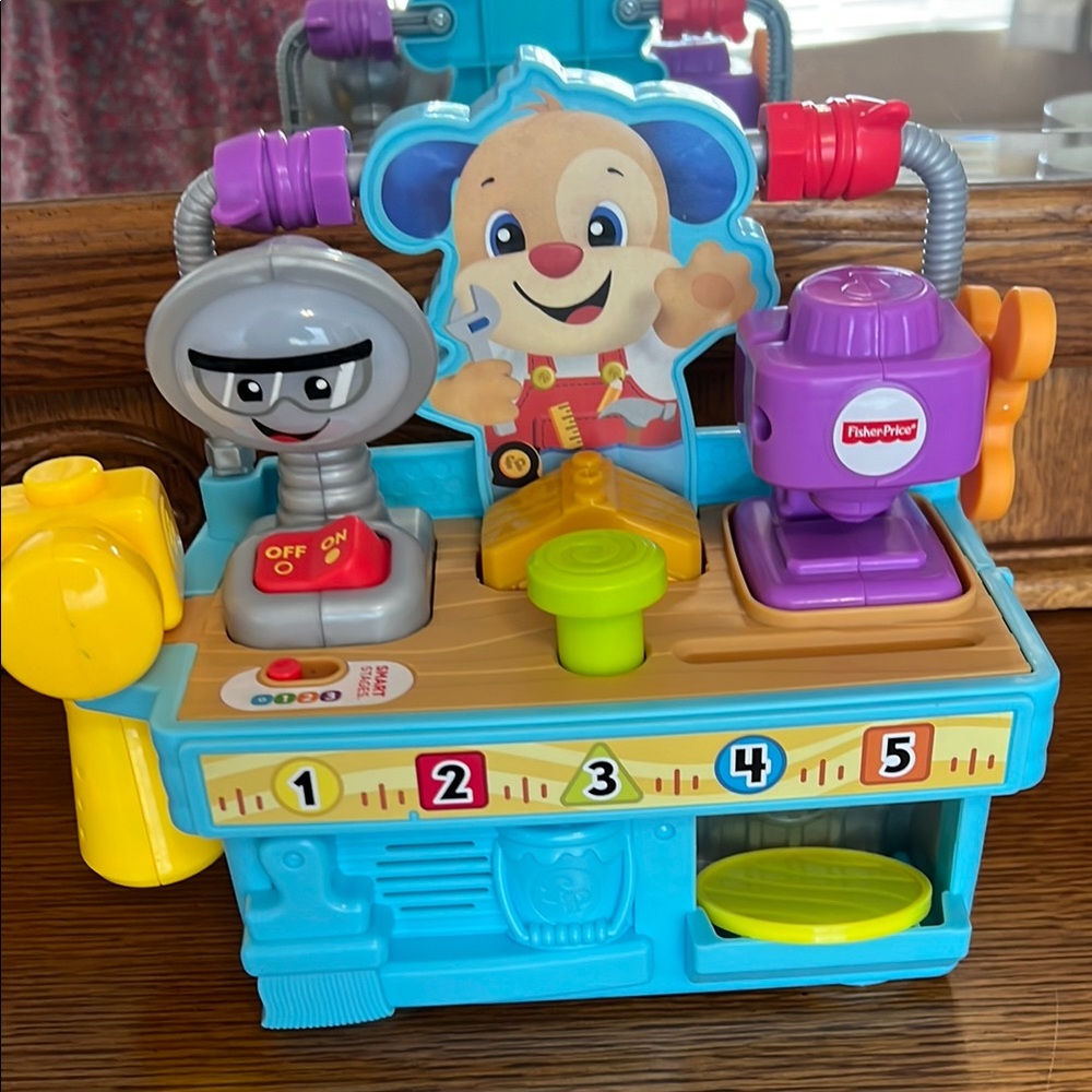 Fisher-Price Laugh and Learn Busy Learning Tool Bench